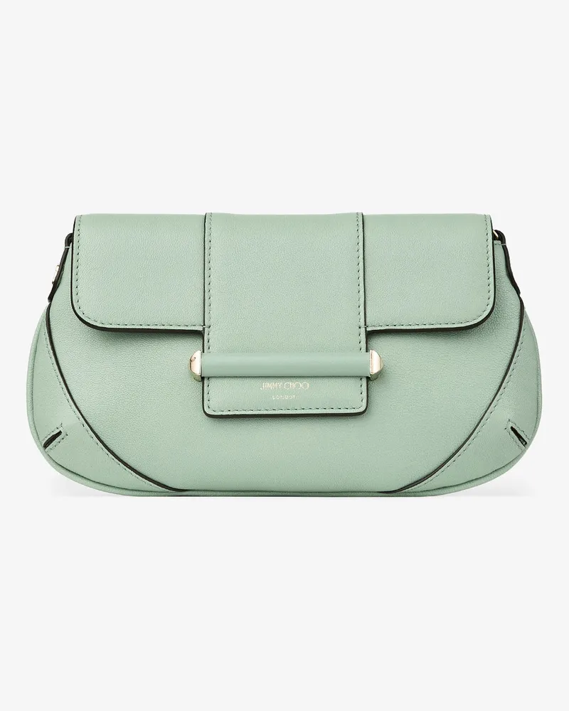 Jimmy Choo Bar Wallet With Chain Grün