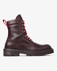 Jimmy Choo Marlow Combat Boot Red