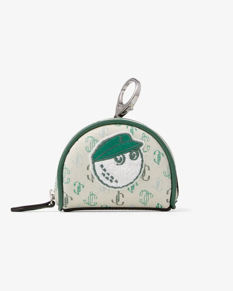Jimmy Choo Malbon 2.0 Pouch Charm Latte