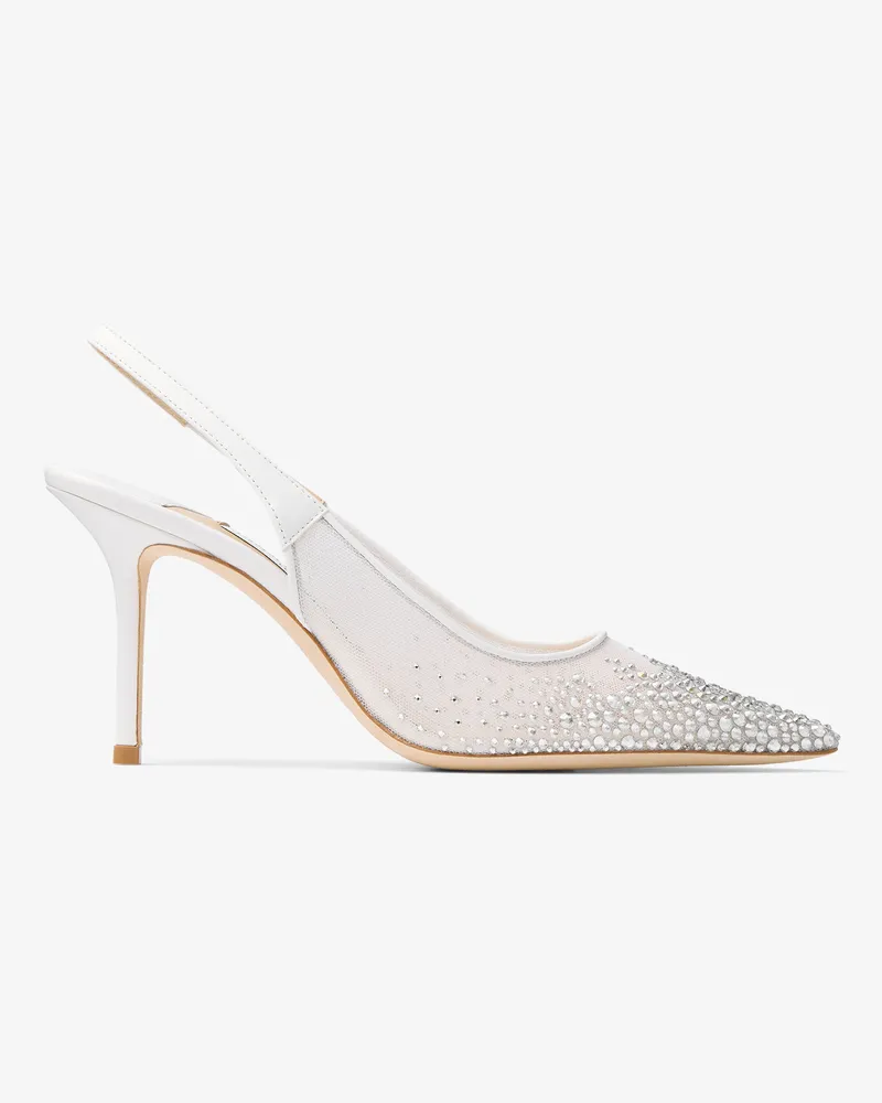 Jimmy Choo Love Sling Back 85 Weiss
