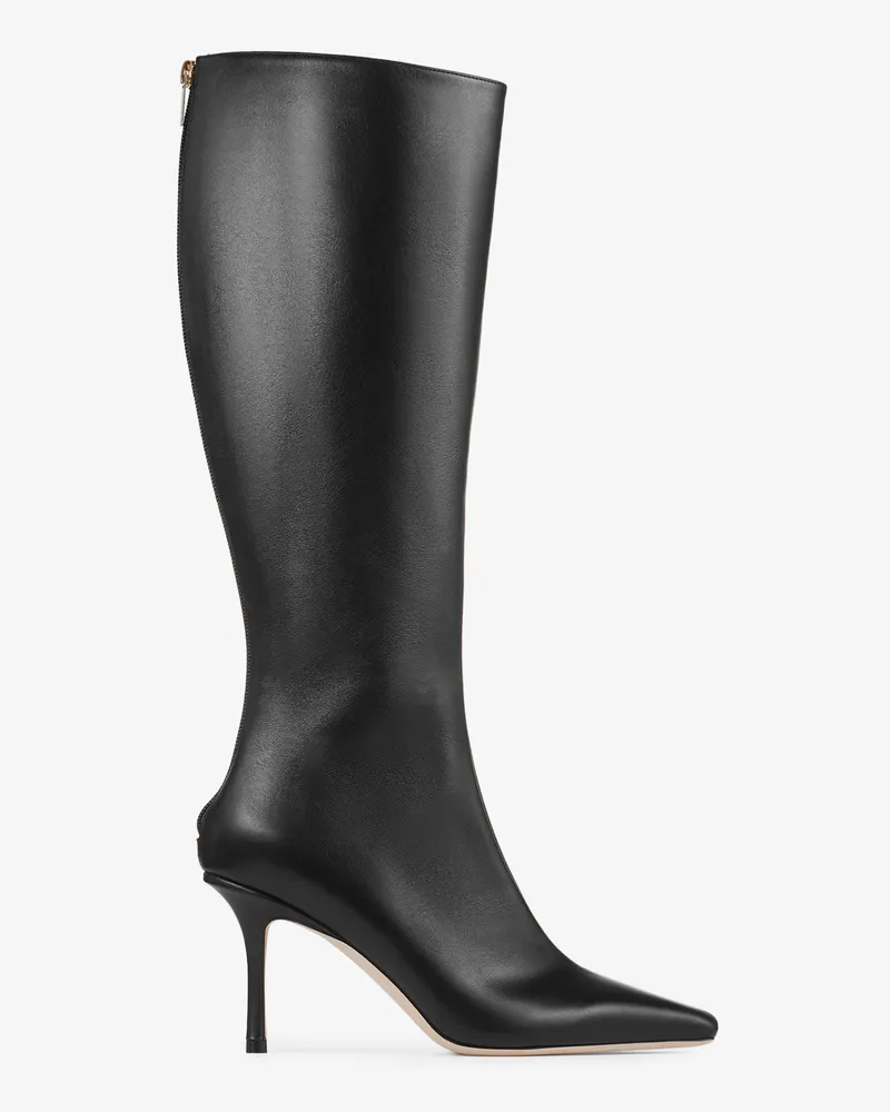 Jimmy Choo Agathe Knee Boot 85 Schwarz