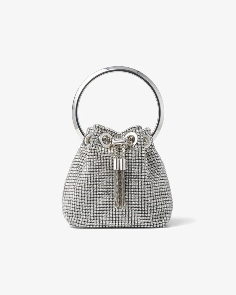 Jimmy Choo Micro Bon Bon Silber