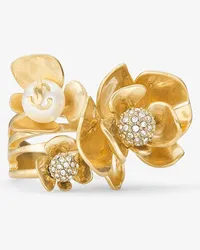 Jimmy Choo Petal Ring Gold