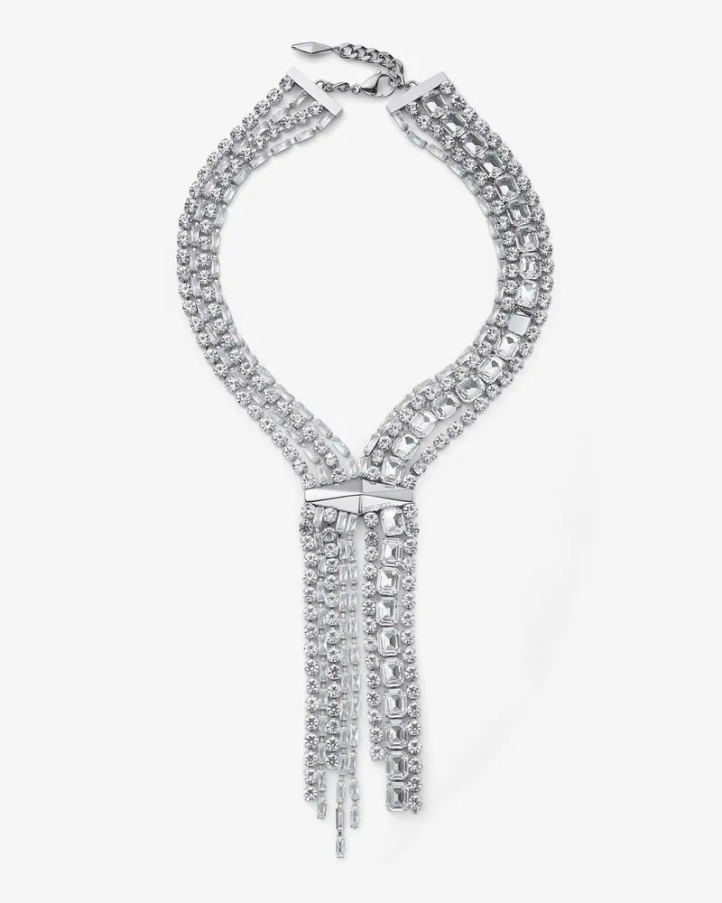 Jimmy Choo Zandra Necklace Silber