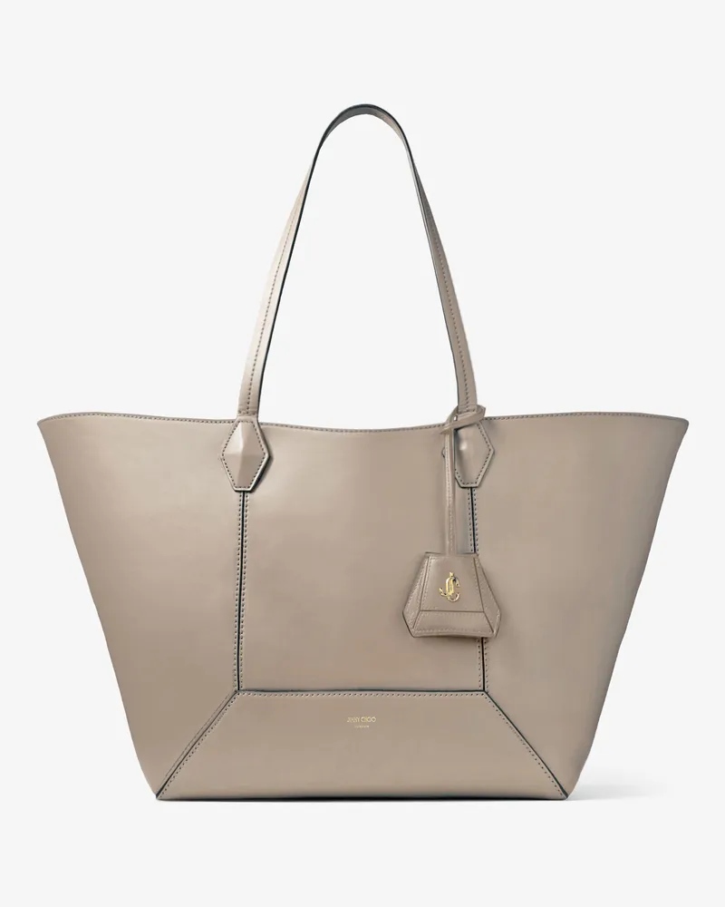 Jimmy Choo Diamond Tote Medium Taupe