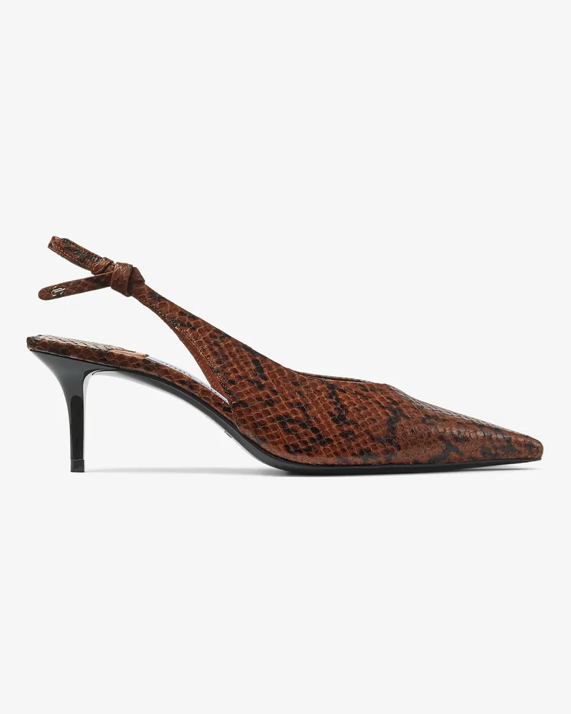 Jimmy Choo Camie Sling Back 60 Cognac