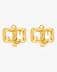 Jimmy Choo Square Jc Earring Silver