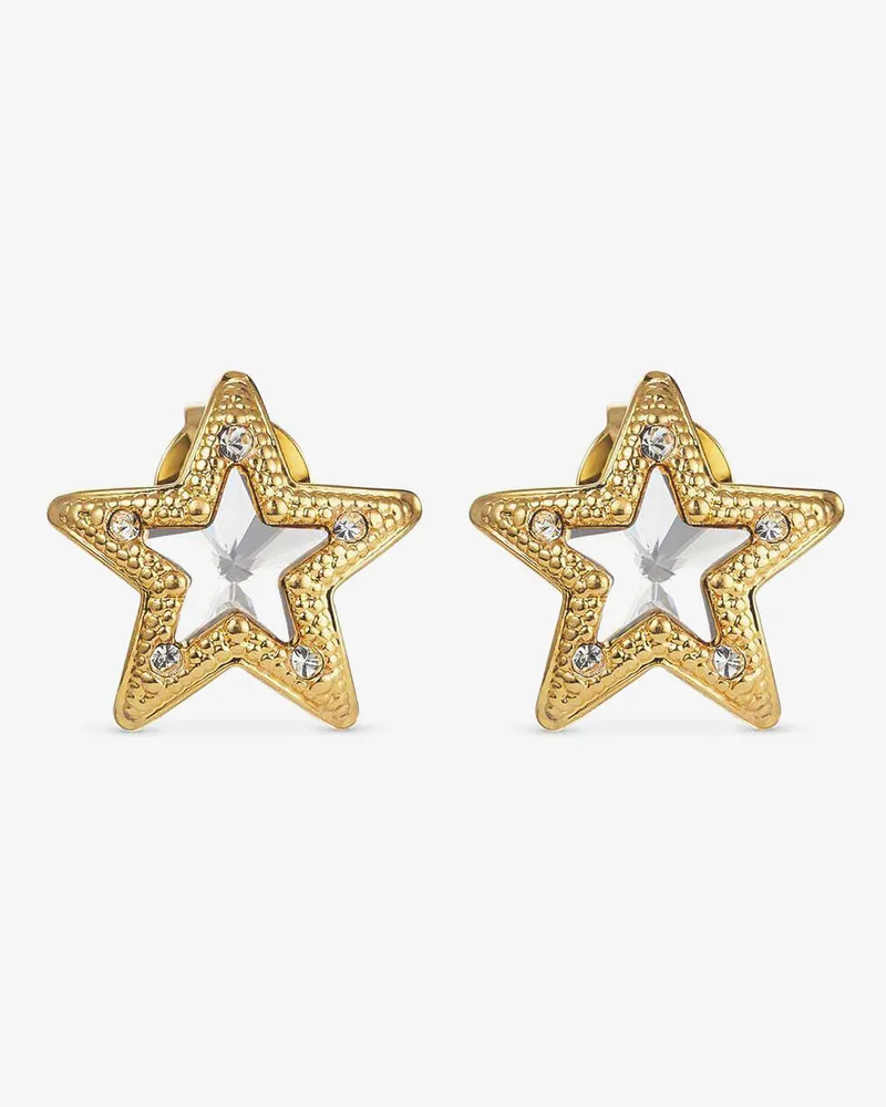 Jimmy Choo Jc Star Studs Doré