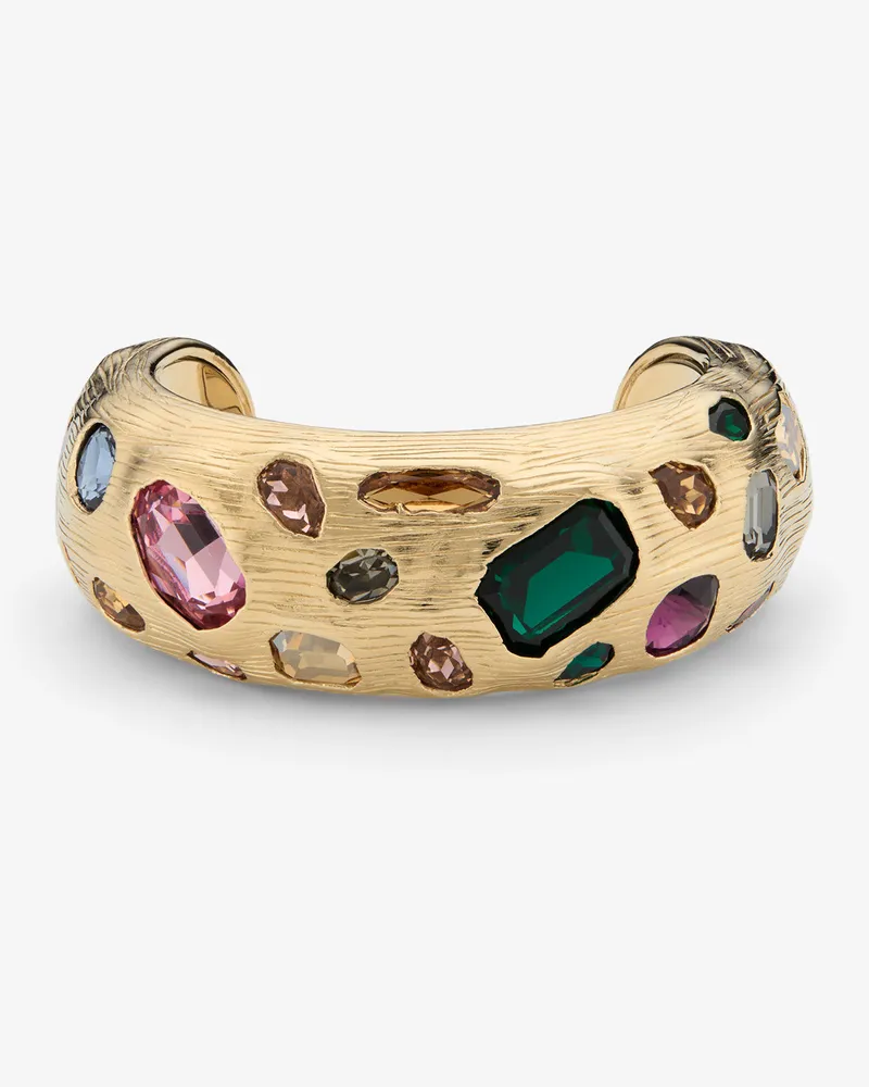 Jimmy Choo Stones Maxi Bracelet Goldmix