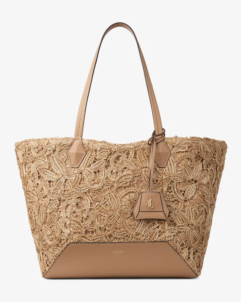 Jimmy Choo Diamond Tote Medium Natur