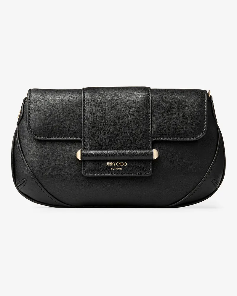 Jimmy Choo Bar Wallet With Chain Black