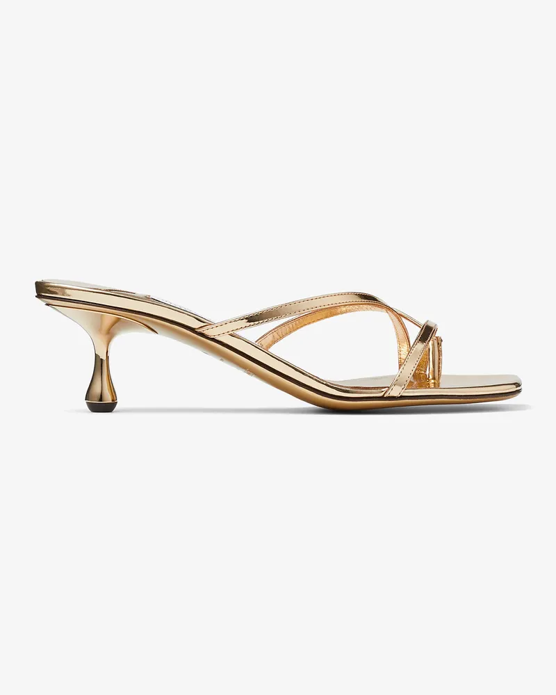 Jimmy Choo Etana Mule 50 Silver