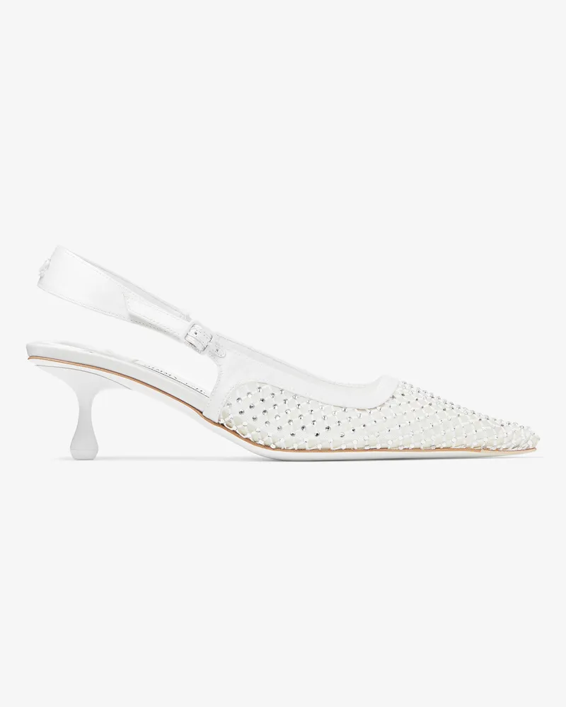 Jimmy Choo Amel 50 Weiss