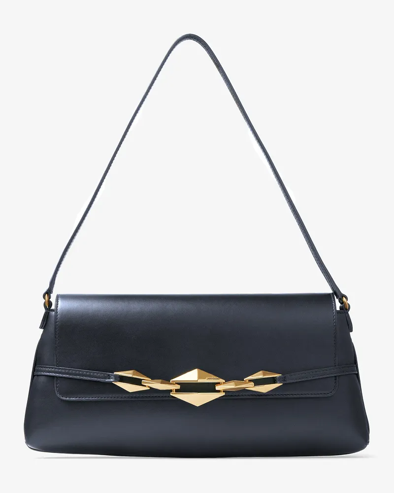 Jimmy Choo Diamond Shoulder East-West Marineblau