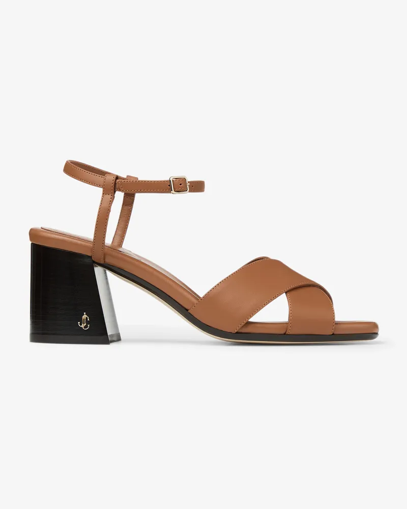 Jimmy Choo Valla 65 Hellbraun