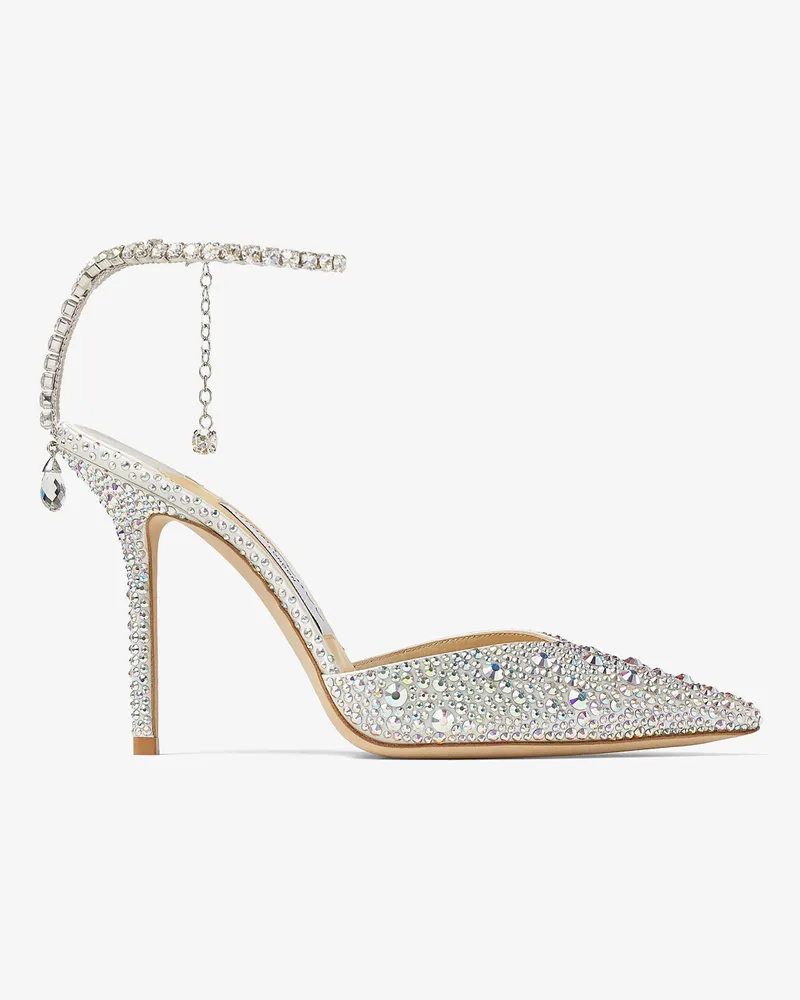 Jimmy Choo Saeda 100 Elfenbein
