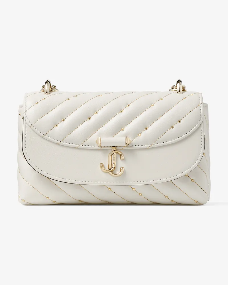 Jimmy Choo Curve Crossbody Small Latte