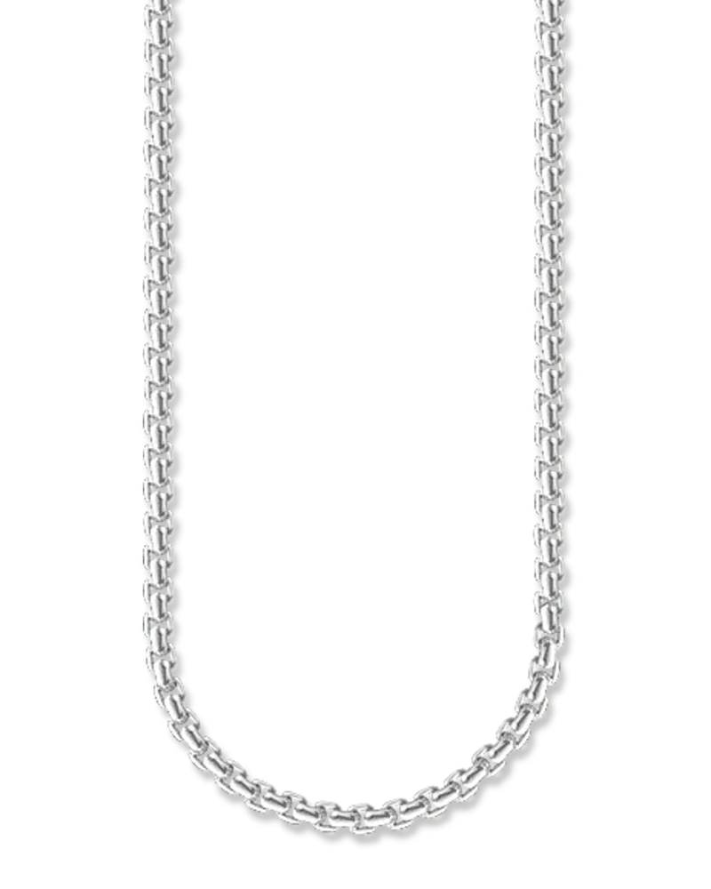 Thomas Sabo Herren Venezia-Kette Stärke 2 mm, Sterlingsilber Silberfarben