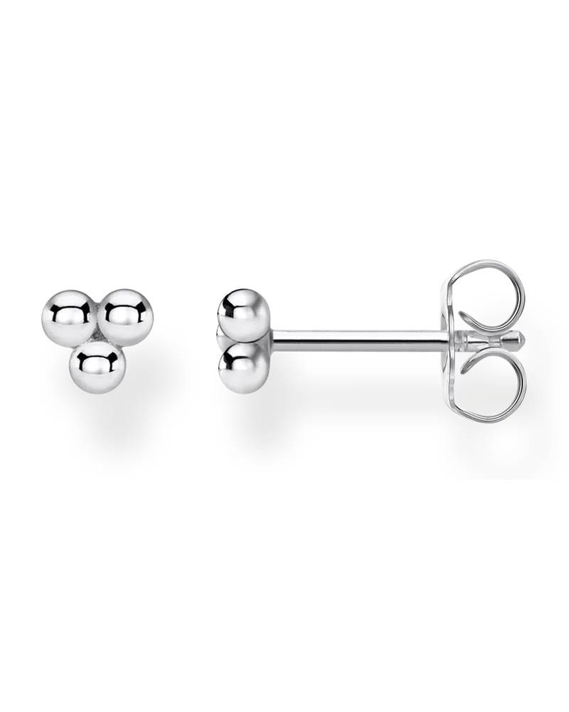 Thomas Sabo Damen Einzel Ohrstecker Kugeln silber, Sterlingsilber, Charming Collection Silberfarben