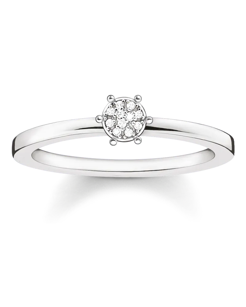 Thomas Sabo Damen Ring, Sterlingsilber Silberfarben