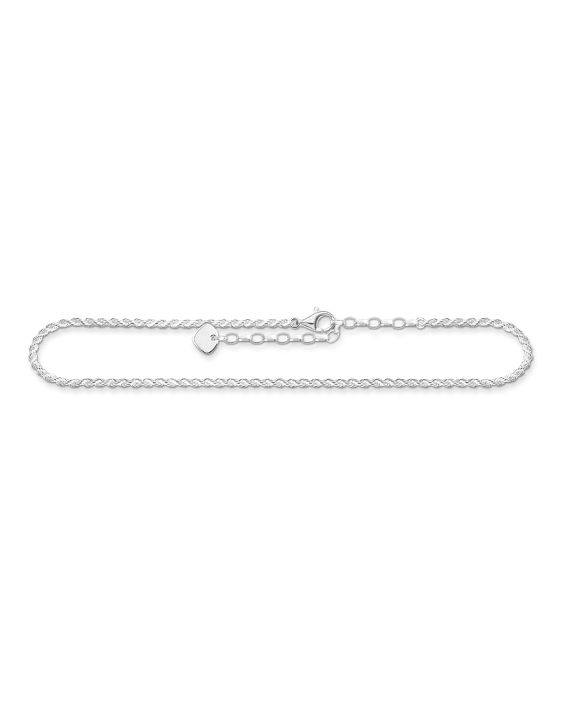 Thomas Sabo Damen Fußkette silber, Sterlingsilber Silberfarben