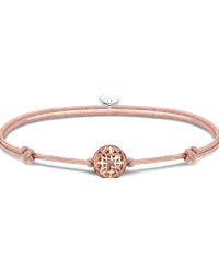 Thomas Sabo Armband Karma Secret mit Bead rosévergoldet Beige