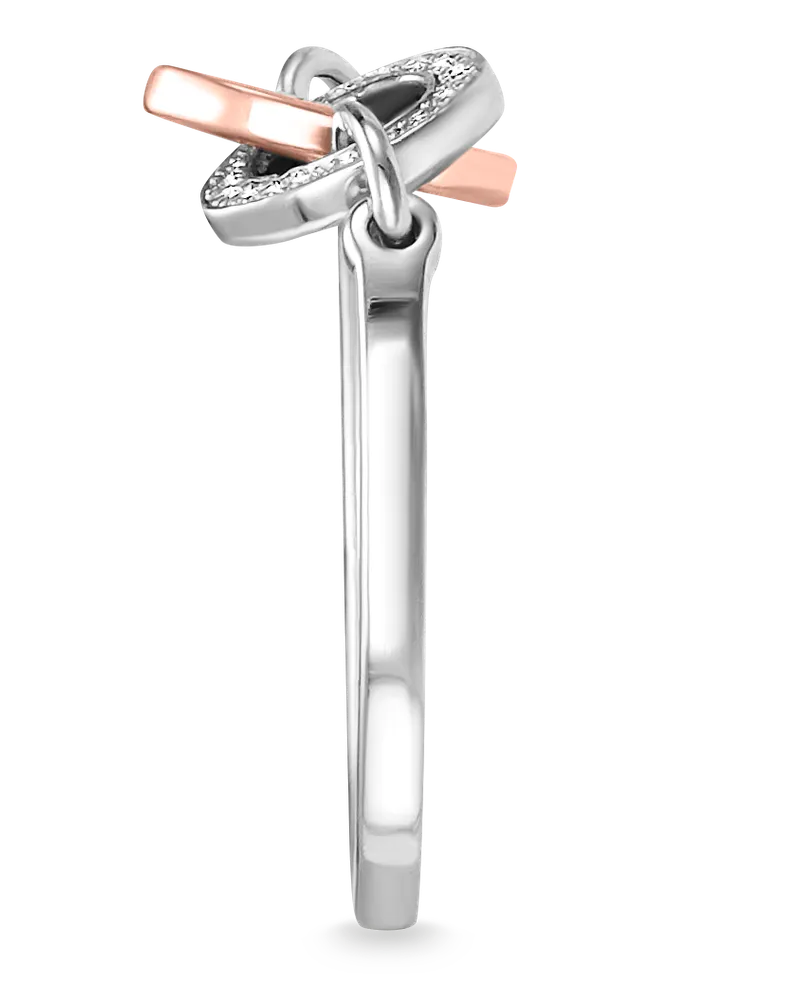 Thomas Sabo Damen Ring Together, Roségold 9k Roségoldfarben