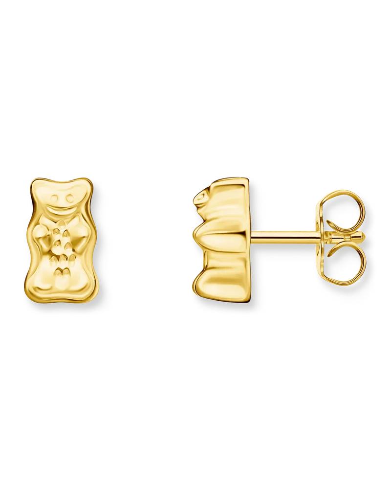 Thomas Sabo Damen Ohrstecker HARIBO Goldbär vergoldet, Sterlingsilber Gelbgold vergoldet, Charming Collection Gelbgoldfarben