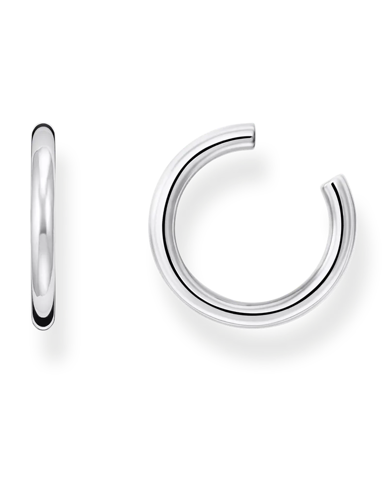 Thomas Sabo Damen Ohrklemmen klein silber, Sterlingsilber Silberfarben