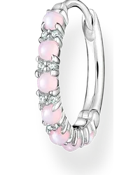 Thomas Sabo Einzel Creole rosa Steine Pink