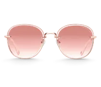 Sonnenbrille Mia Quadratisch rosa