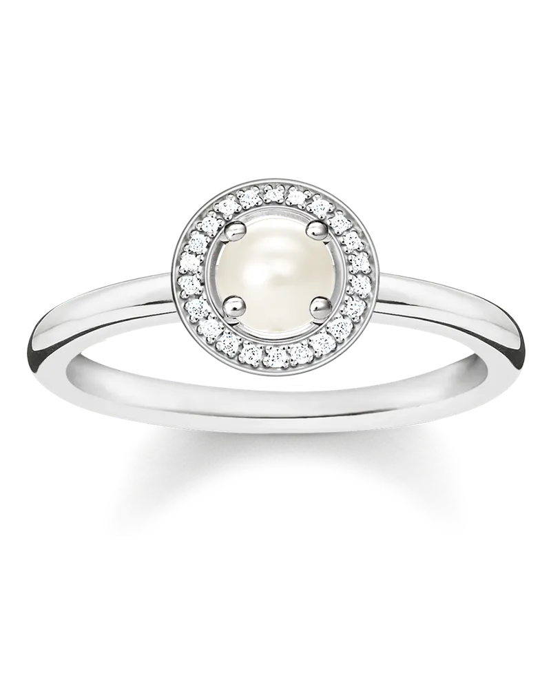 Thomas Sabo Damen Ring, Sterlingsilber Silberfarben