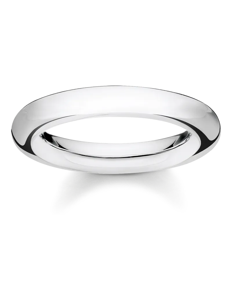 Thomas Sabo Damen Ring klassisch, Sterlingsilber Silberfarben