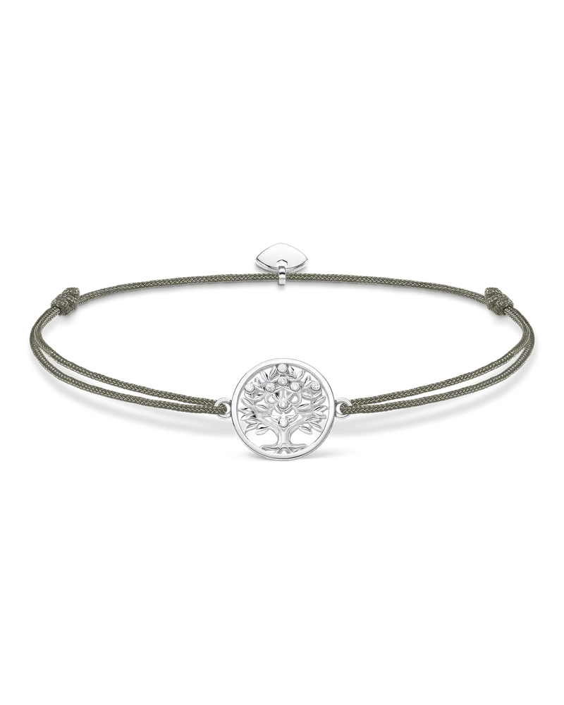 Thomas Sabo Damen Armband Tree of Love silber, Sterlingsilber Grau