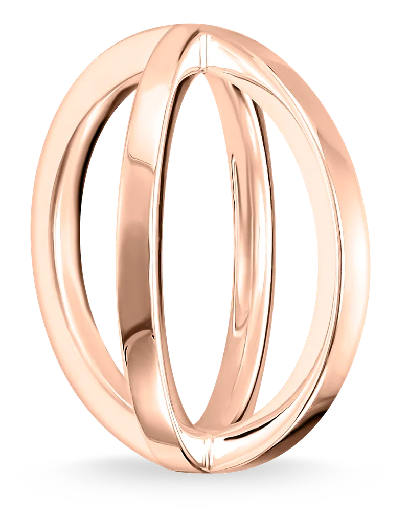 Thomas Sabo Damen Ring, Sterlingsilber Roségold vergoldet Roségoldfarben