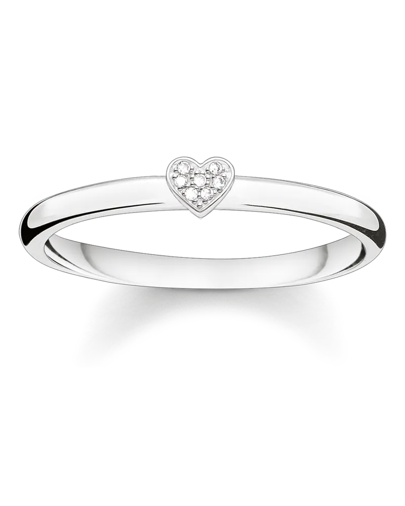 Thomas Sabo Damen Ring, Sterlingsilber Silberfarben