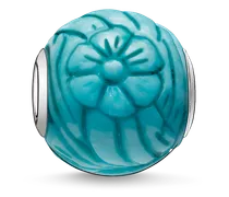 Damen Bead Sommerblume, Sterlingsilber, Karma Beads