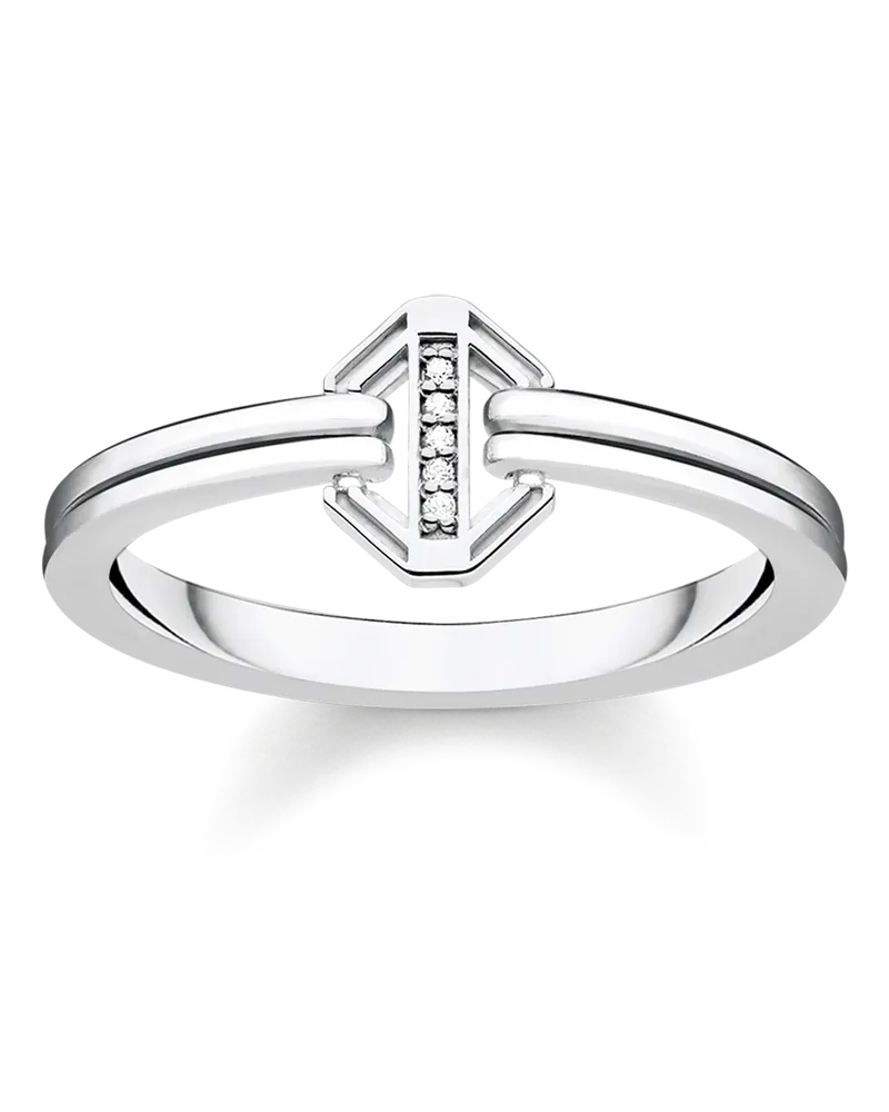 Thomas Sabo Damen Ring Vintage silber, Sterlingsilber Silberfarben