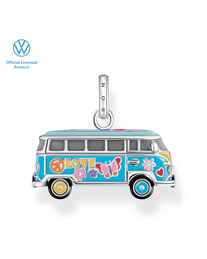 Thomas Sabo Herren „VW Bulli No 1  “ Limited Edition, Sterlingsilber Gelb