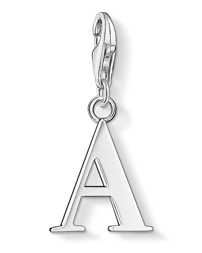 Thomas Sabo Charm-Anhänger Buchstabe A Silberfarben