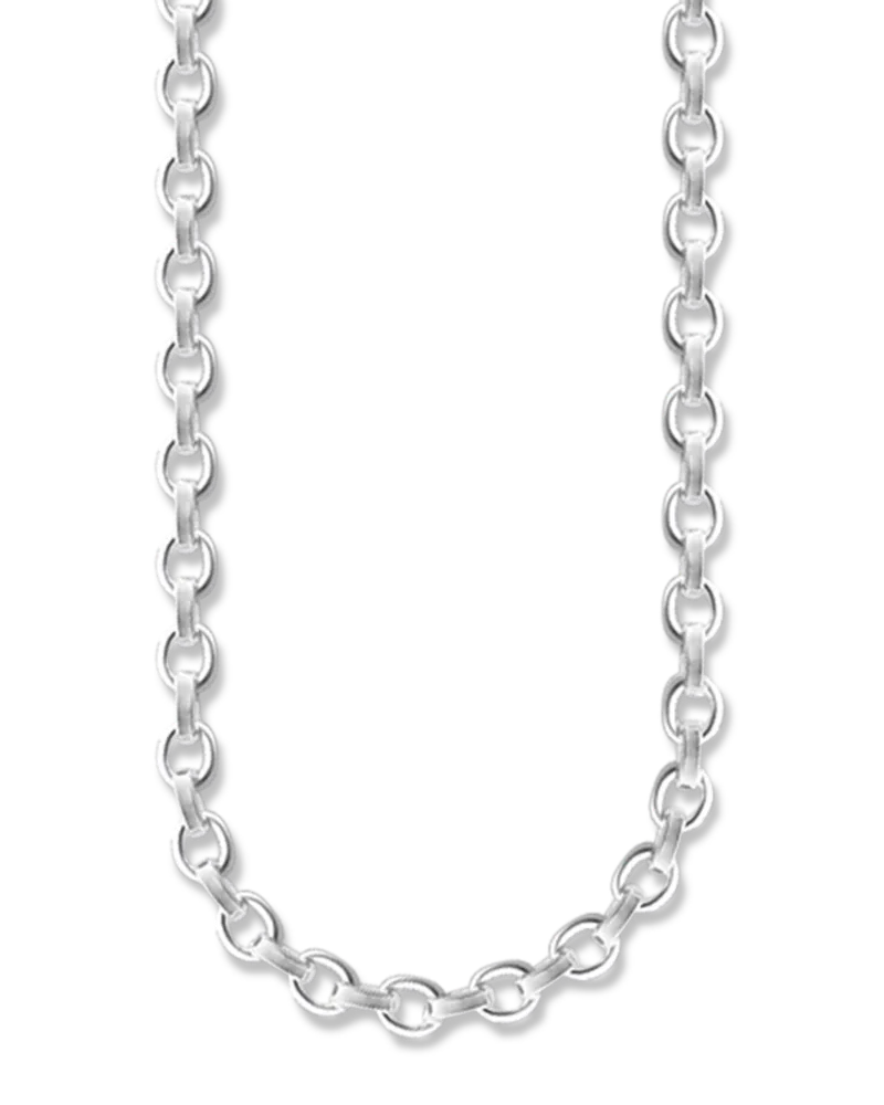 Thomas Sabo Herren Weitankerkette Stärke 4 mm, Sterlingsilber Silberfarben