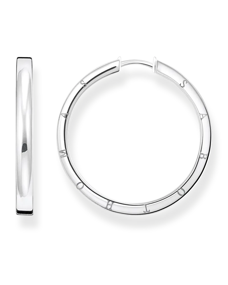 Thomas Sabo Creolen groß silber Silberfarben