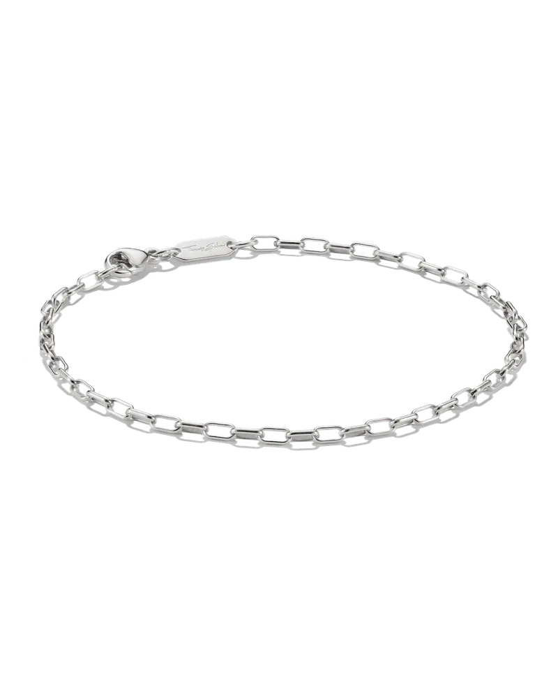 Thomas Sabo Armband Paperclip silberfarben A2206-M02-21-L19V Silberfarben