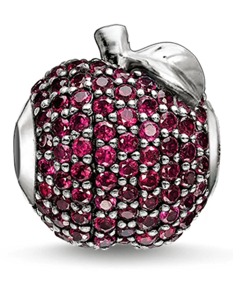 Thomas Sabo Bead Roter Apfel Rot