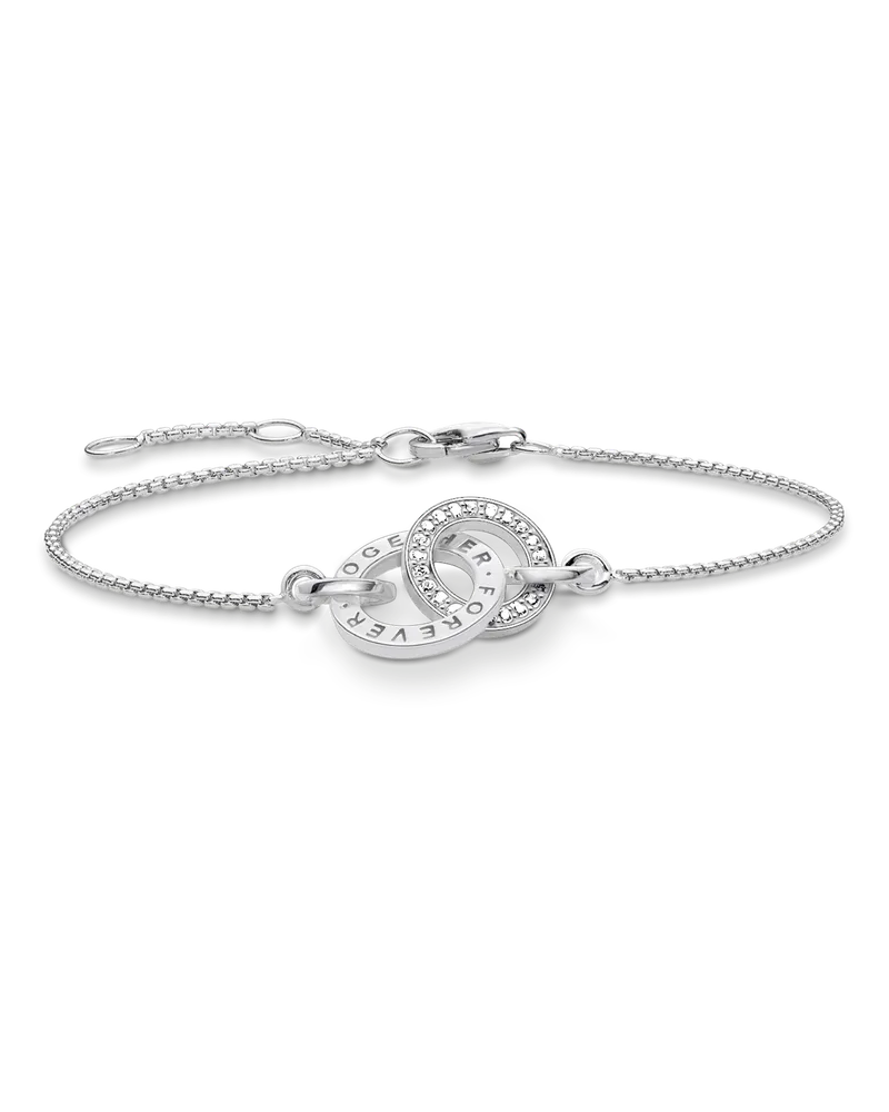 Thomas Sabo Damen Armband Forever Together silber, Sterlingsilber, Glam & Soul Silberfarben