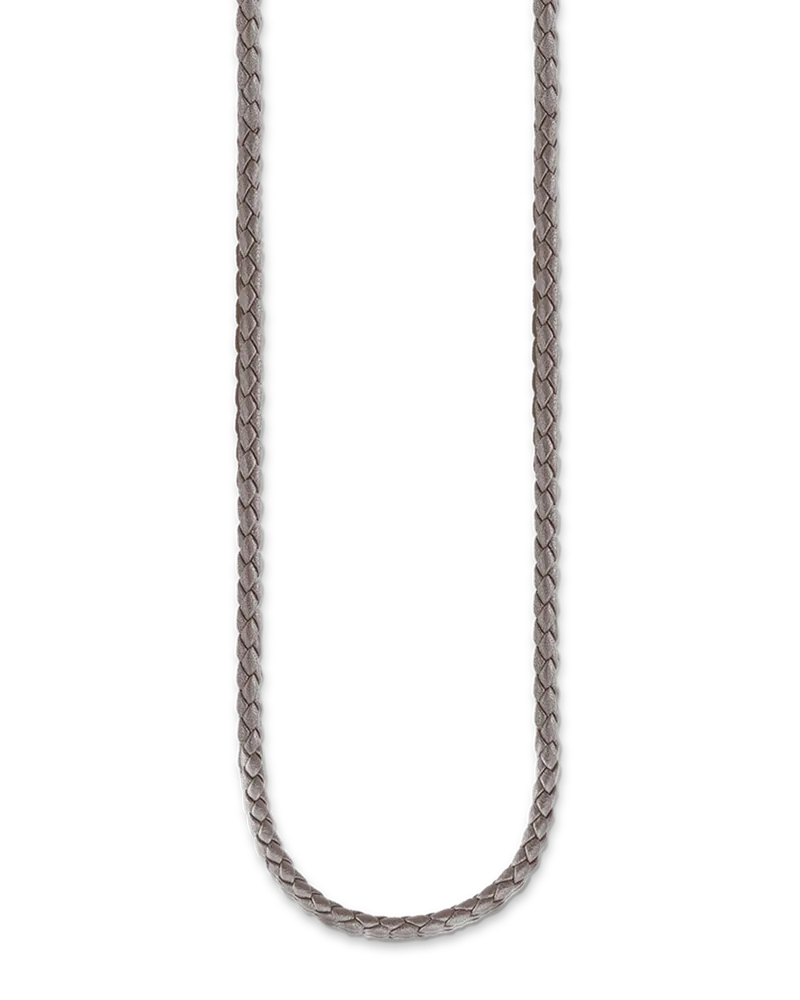 Thomas Sabo Herren Charm-Kette grau, Sterlingsilber, Charm Club Collection Grau