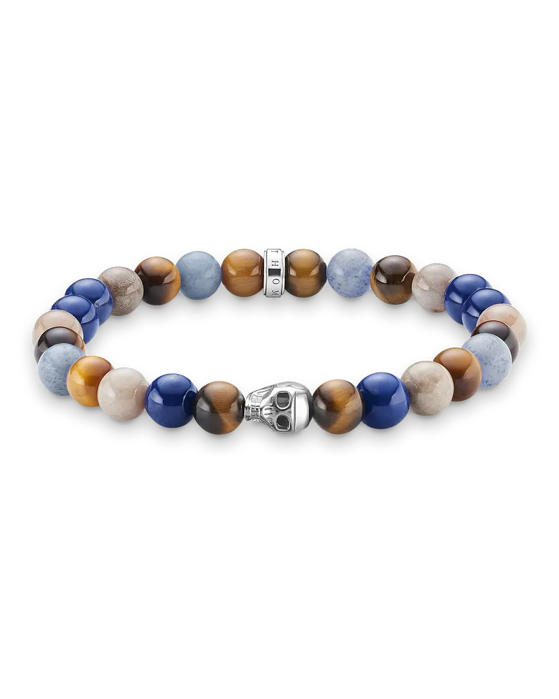 Thomas Sabo Herren Armband, Sterlingsilber Braun