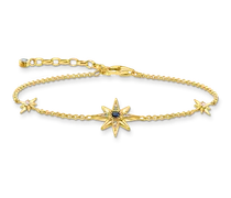 Armband Royalty Stern mit Steine gold