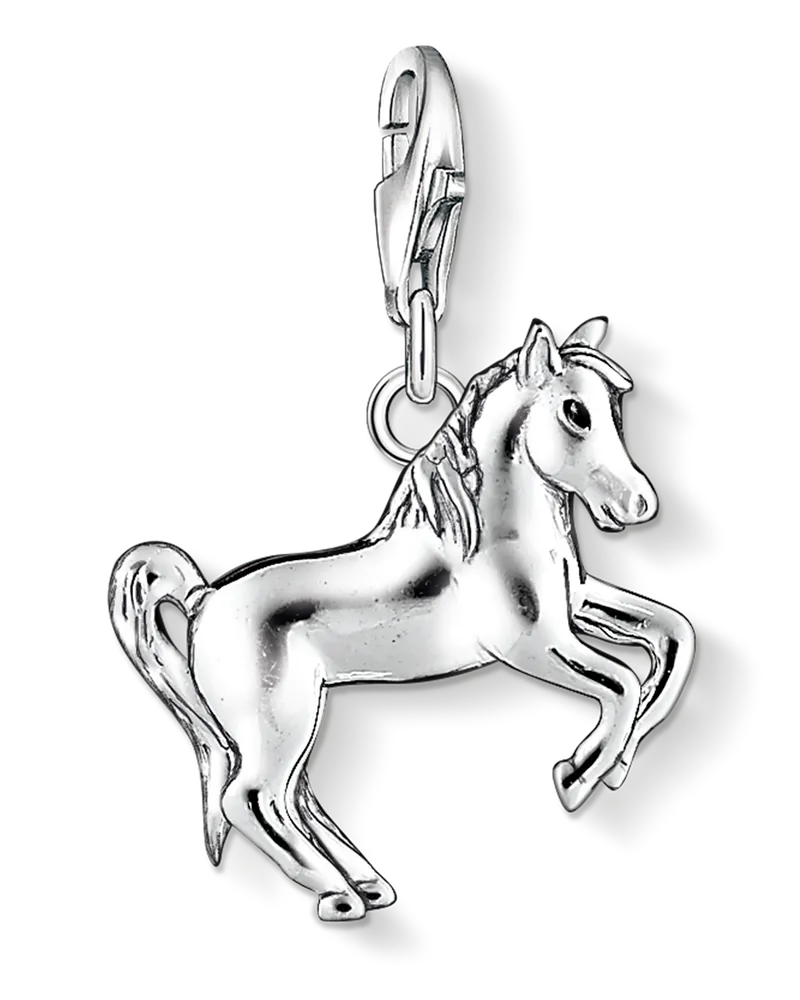 Thomas Sabo Charm-Anhänger Pferd Silberfarben