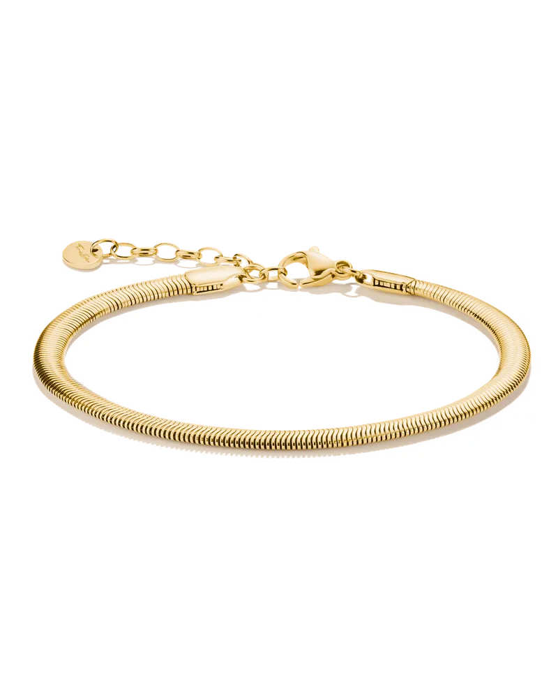 Thomas Sabo Schlangenarmband gelbgoldfarben A2169-S02-39-L19V Gelbgoldfarben